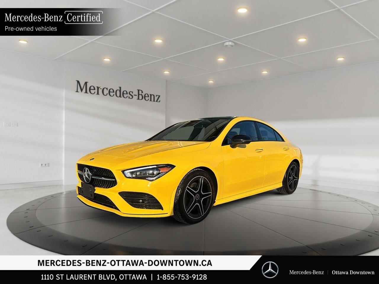 2022 Mercedes-Benz CLA250 4MATIC Coupe Rare Sun Yellow Paint! / Photo0
