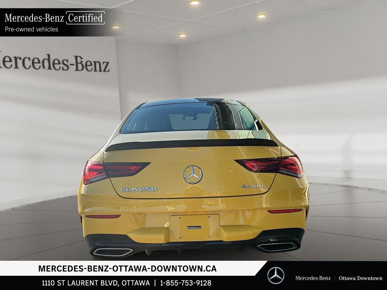 2022 Mercedes-Benz CLA250 4MATIC Coupe Rare Sun Yellow Paint! / Photo