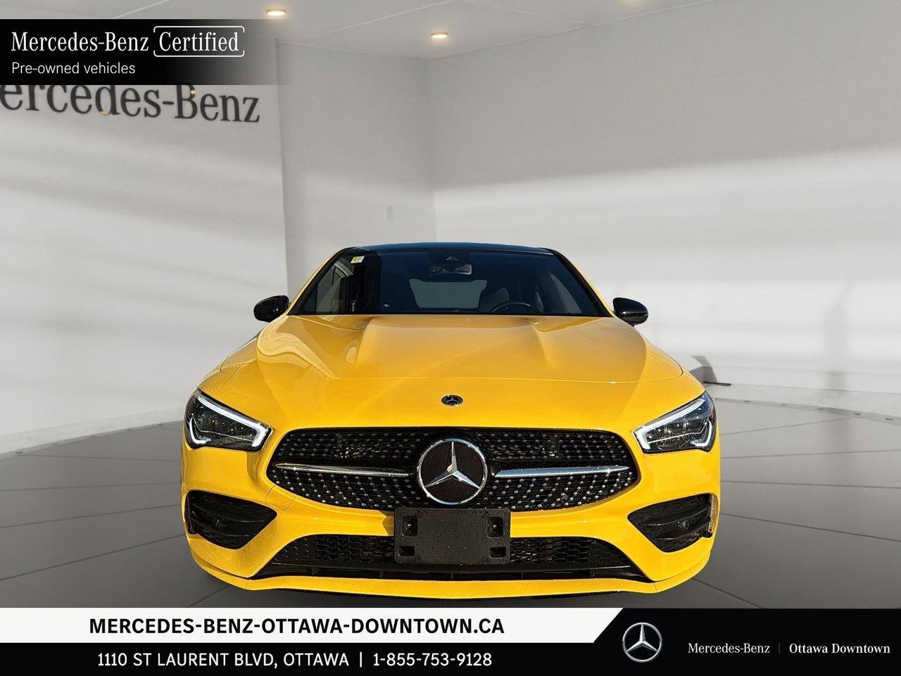 2022 Mercedes-Benz CLA250 4MATIC Coupe Rare Sun Yellow Paint! / Photo