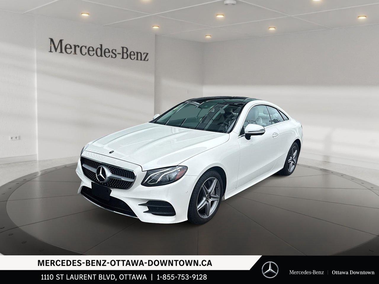 2020 Mercedes-Benz E450 4MATIC Coupe Only 32,000kms! / Photo0