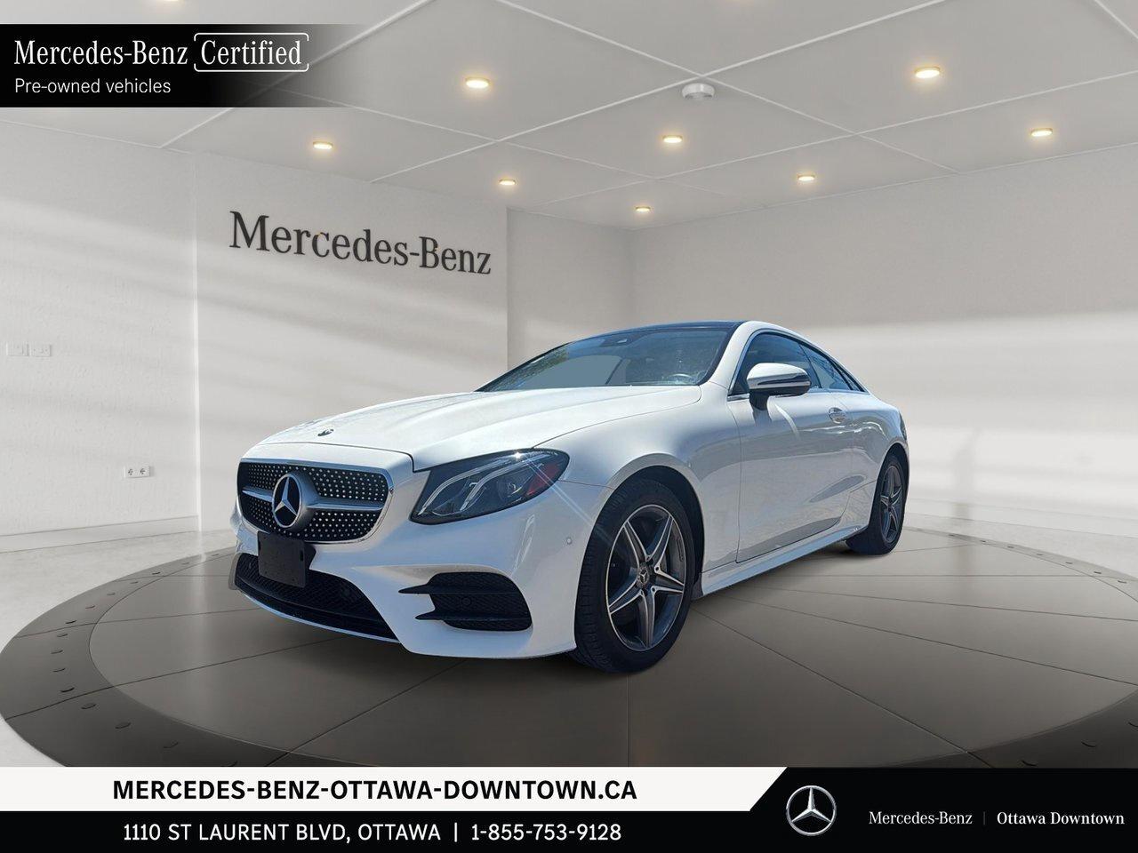 2020 Mercedes-Benz E450 4MATIC Coupe Only 32,000kms! / Photo0