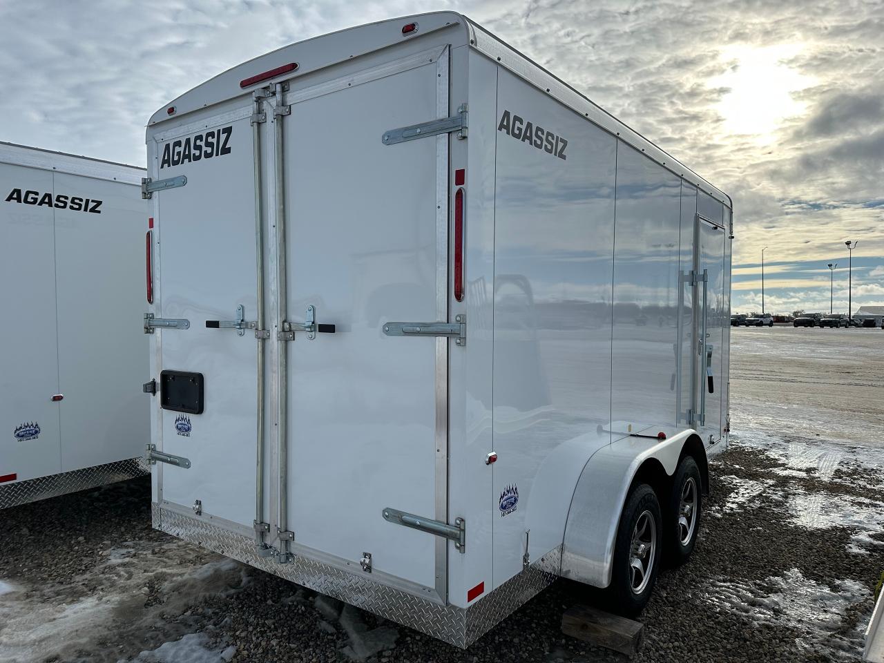 2026 Agassiz Enclosed Cargo 7 x 14' Agassiz Barn Door Photo