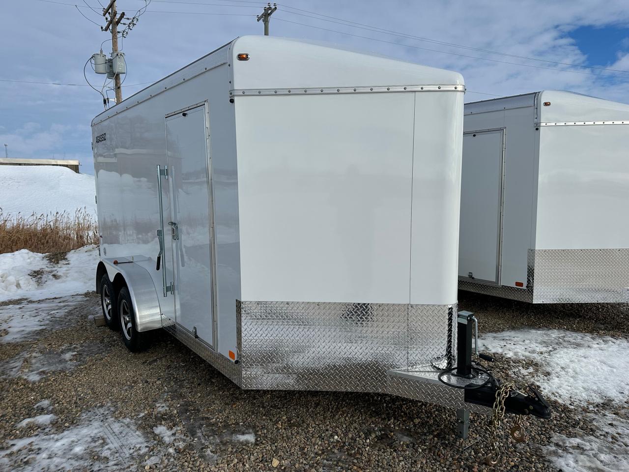 2026 Agassiz Enclosed Cargo 7 x 14' Agassiz Barn Door Photo1