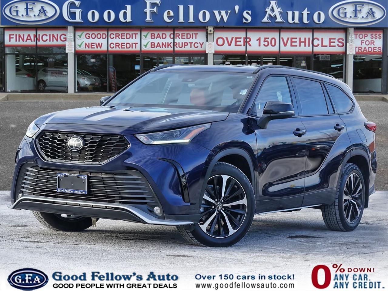 2022 Toyota Highlander XSE MODEL, 7 PASSENGER, AWD, LEATHER SEATS, SUNROO