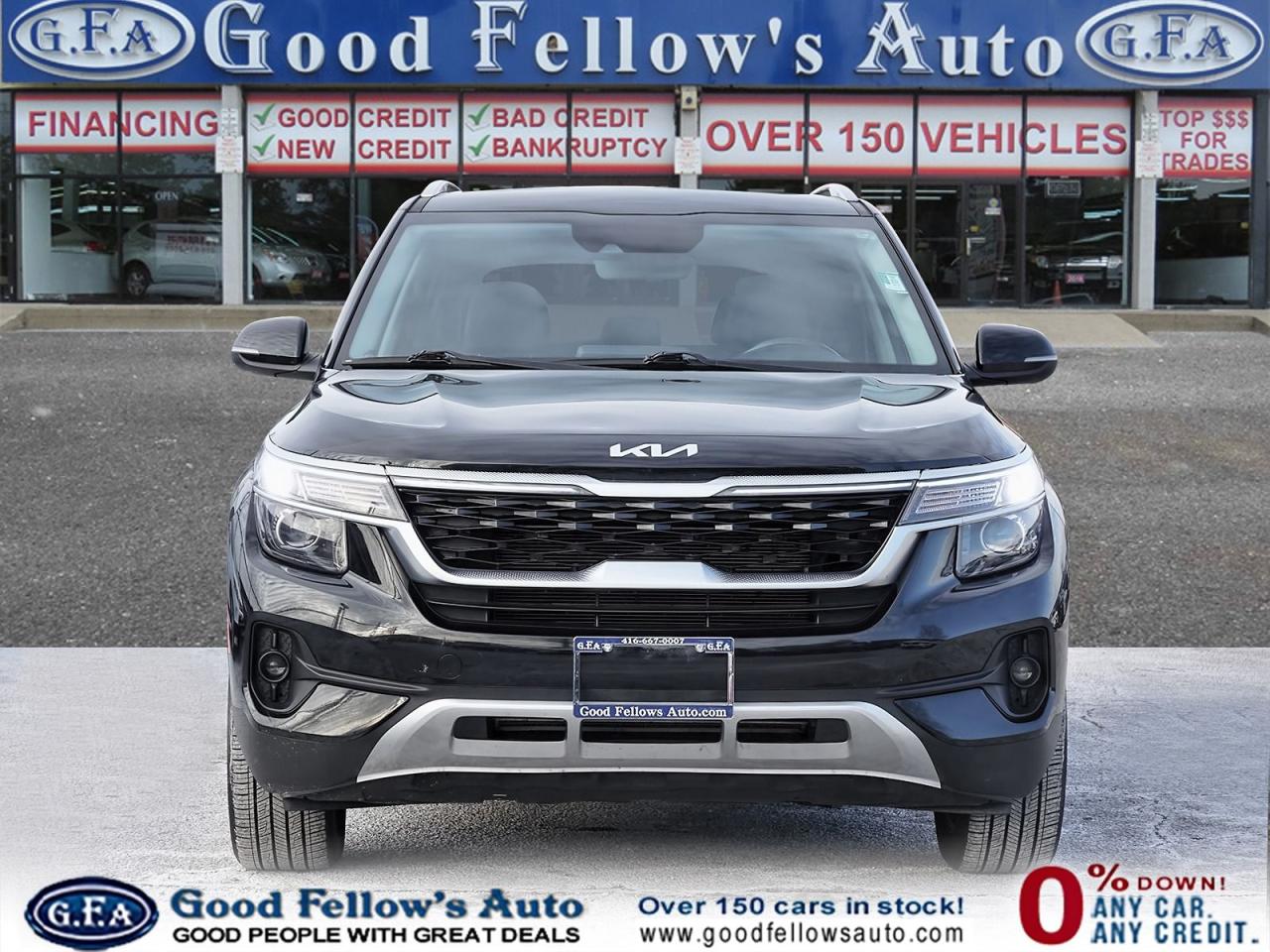 2022 Kia Seltos EX MODEL, AWD, LEATHER SEATS, SUNROOF, REARVIEW CA Photo2