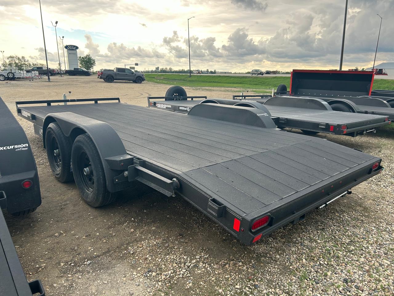 2026 Rainbow Open Deck 18' Rainbow Car & Equipment Trailer Photo4