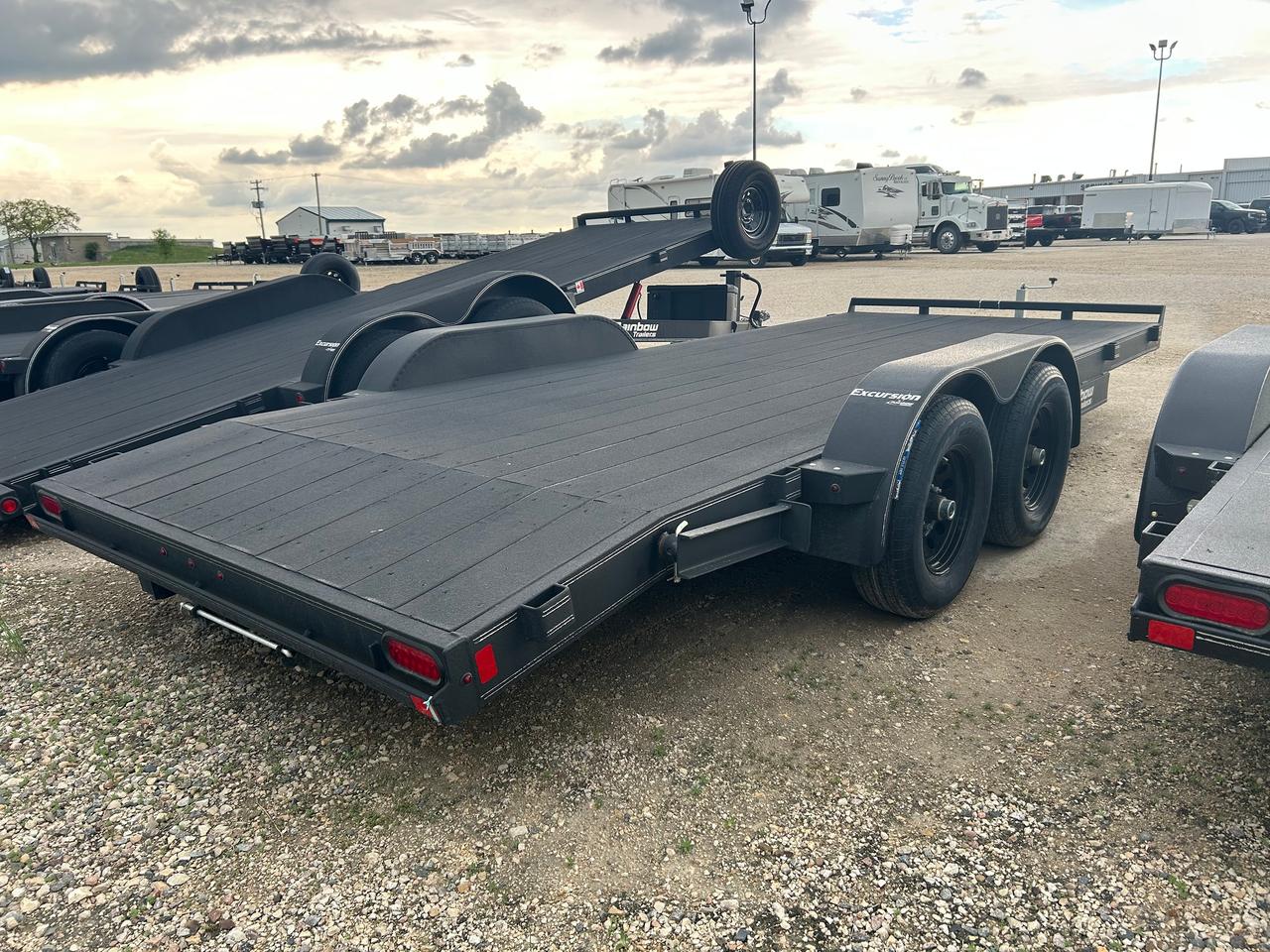 2026 Rainbow Open Deck 18' Rainbow Car & Equipment Trailer Photo