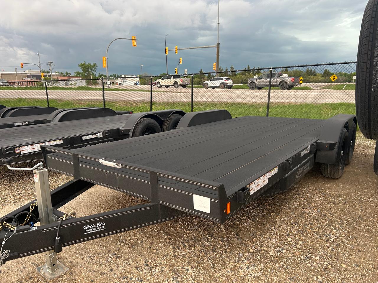 2026 Rainbow Open Deck 18' Rainbow Car & Equipment Trailer Photo2