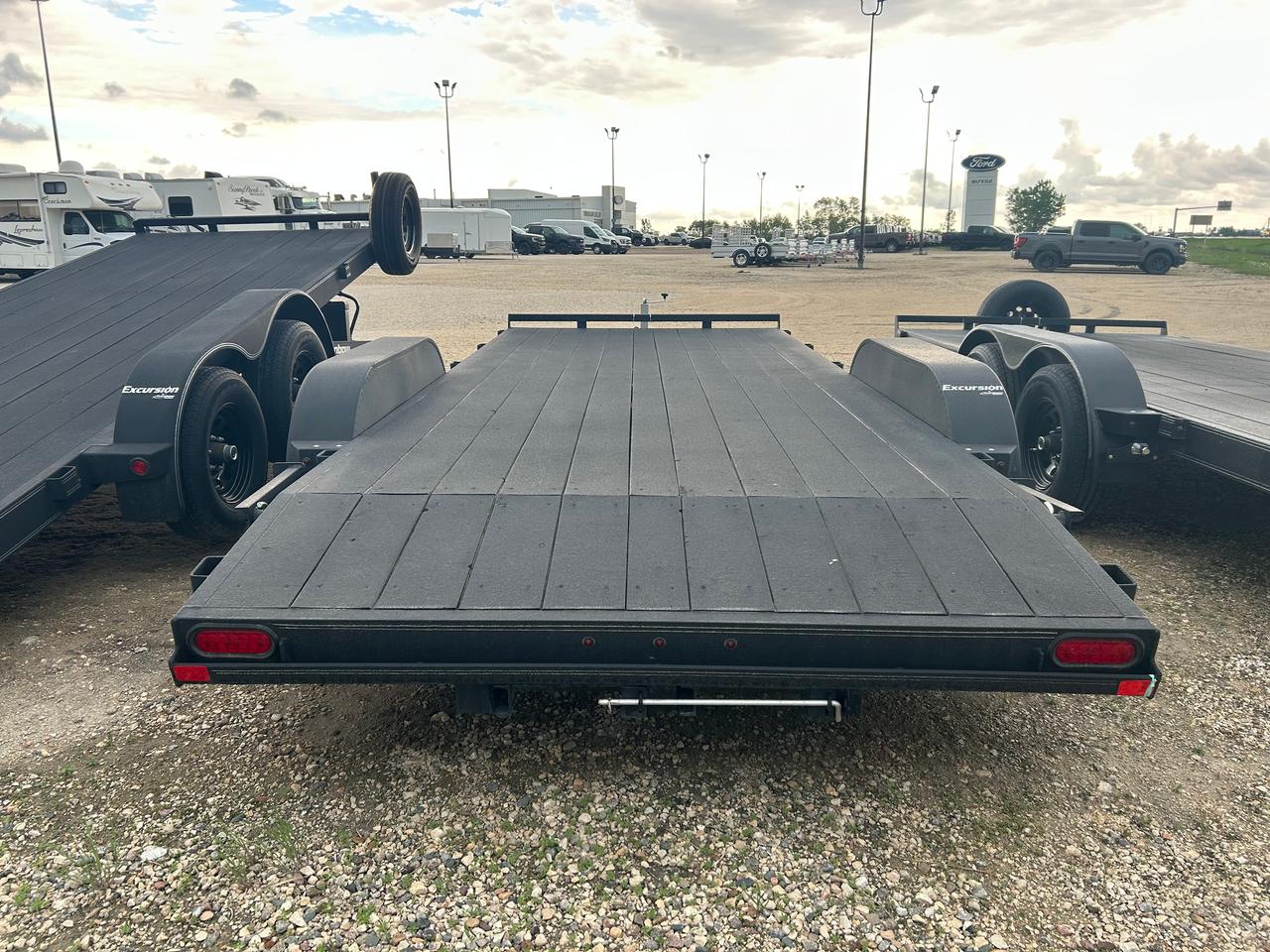 2026 Rainbow Open Deck 18' Rainbow Car & Equipment Trailer Photo3