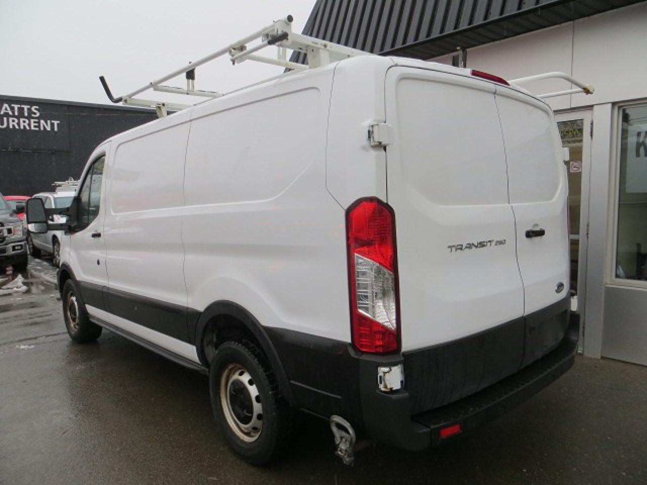 2021 Ford Transit Cargo Van CERTIFIED, LADDER RACKS, SHELVES, DIVIDER, BOXES Photo4