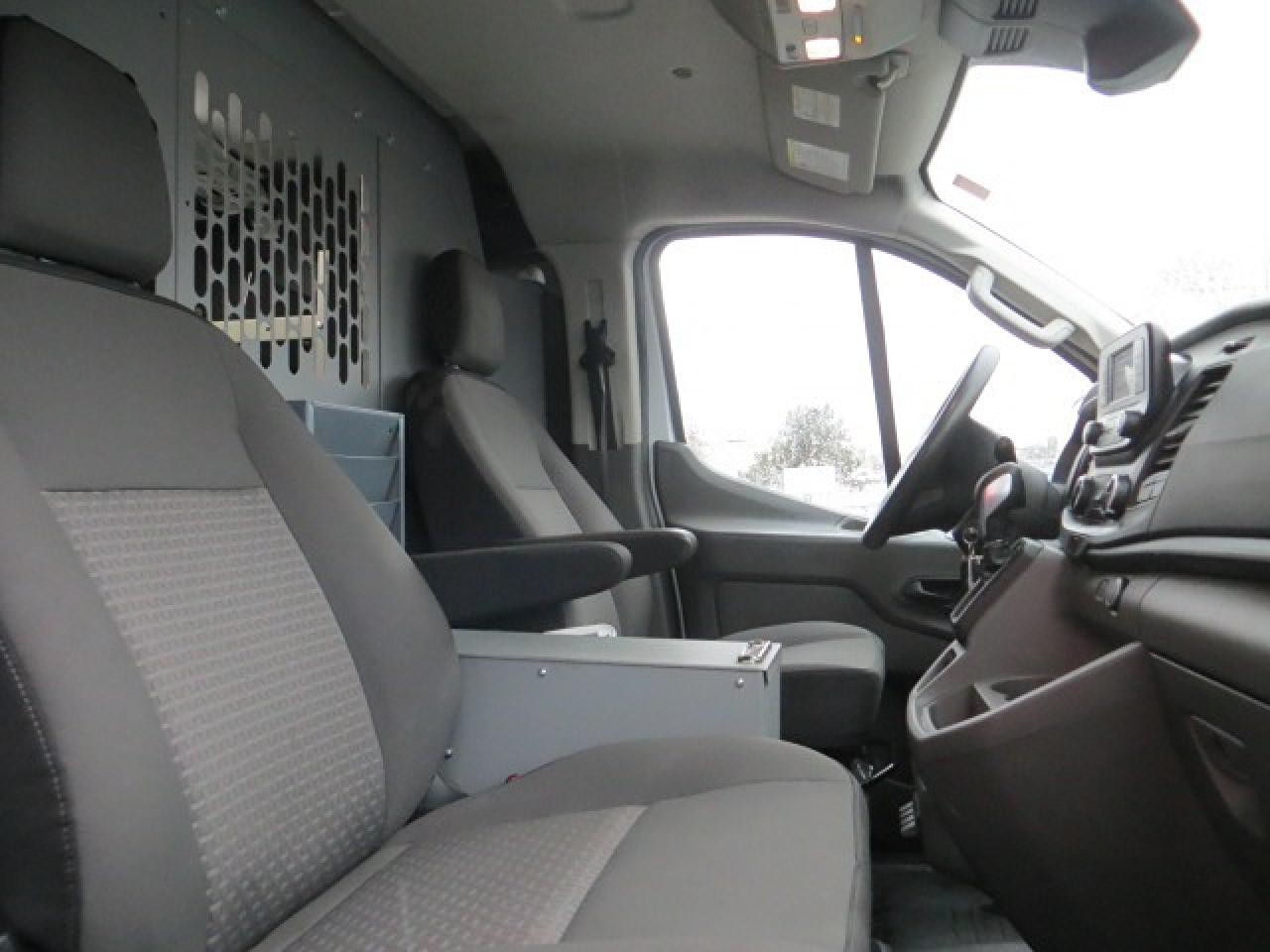 2021 Ford Transit Cargo Van CERTIFIED, LADDER RACKS, SHELVES, DIVIDER, BOXES Photo