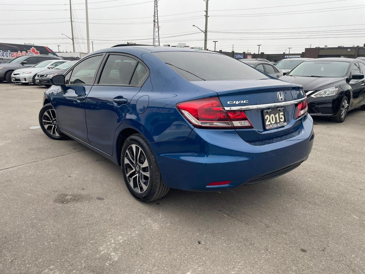 2015 Honda Civic Man EX SUNROOF NO ACCIDENT SAFETY CERTIFED CAMERA - Photo #5