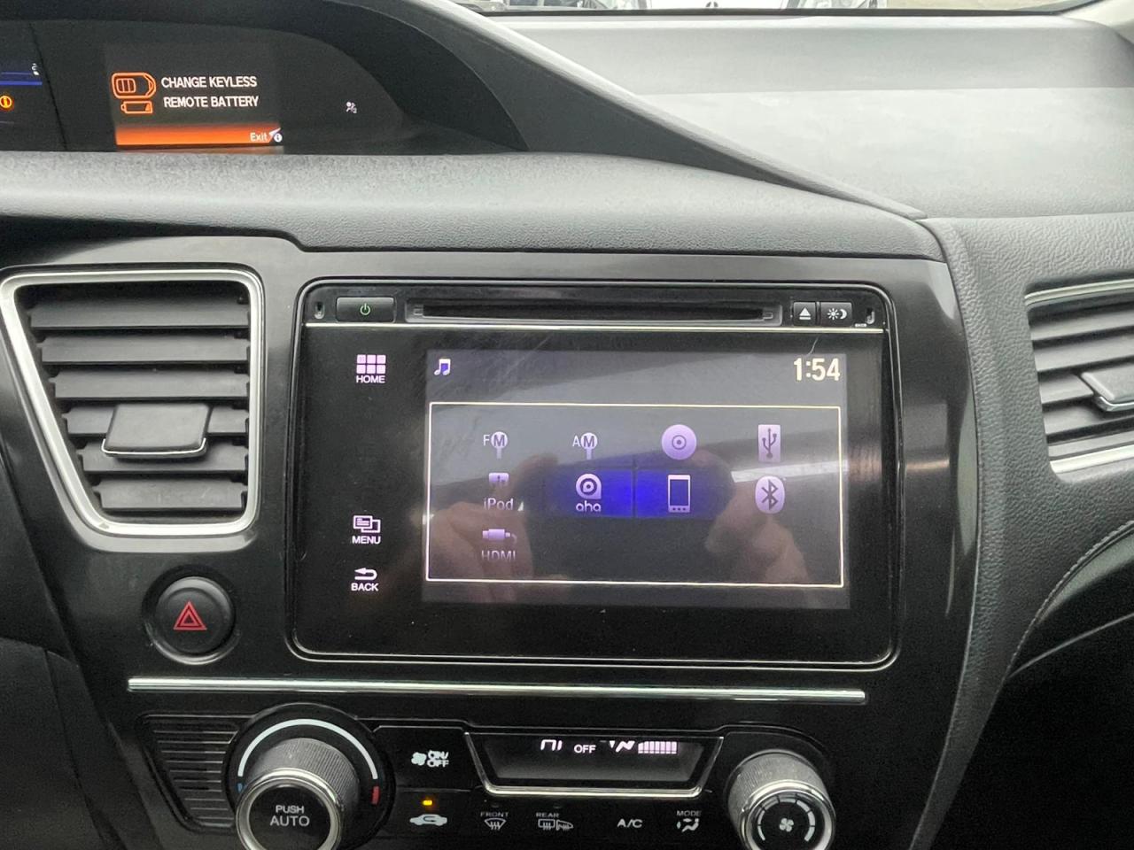 2015 Honda Civic Man EX SUNROOF NO ACCIDENT SAFETY CERTIFED CAMERA - Photo #13