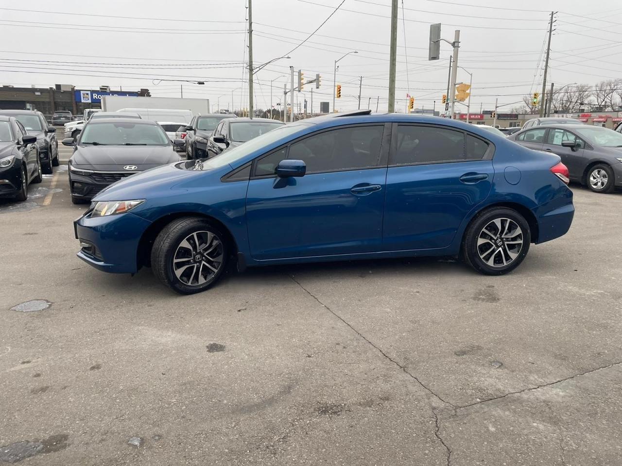 2015 Honda Civic Man EX SUNROOF NO ACCIDENT SAFETY CERTIFED CAMERA - Photo #4