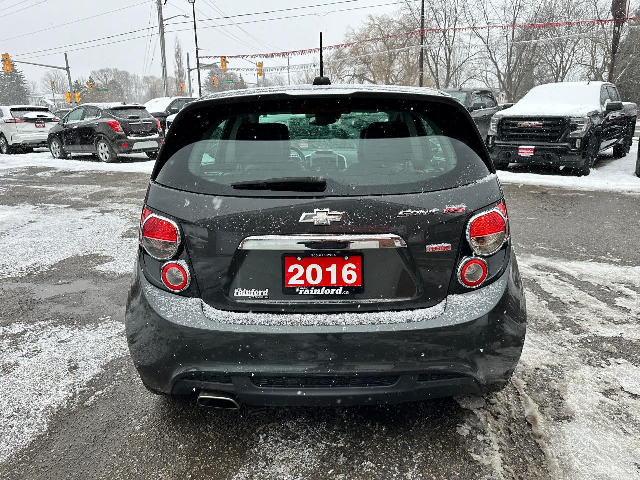 2016 Chevrolet Sonic RS HeatedLeather Sunroof FM/XM BackupCam RemStart Photo