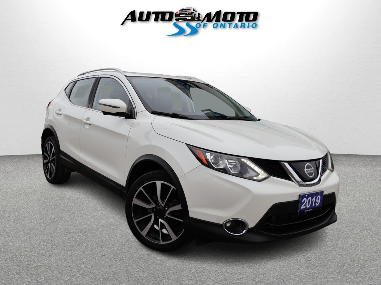 Used 2019 Nissan Qashqai Sport SL AWD CERTIFIED *NISSAN MAINTAIN* CAMERA NAV BLUETOOTH LEATHER HEATED SEATS SUNROOF CRUISE ALLOYS for sale in Burlington, ON