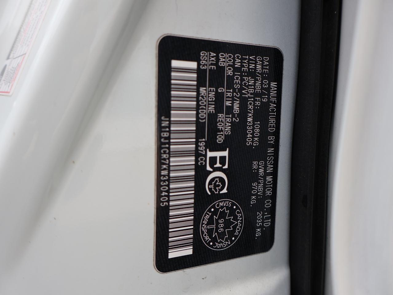 2019 Nissan Qashqai Sport SL AWD CERTIFIED *NISSAN MAINTAIN* CAMERA NAV BLUETOOTH LEATHER HEATED SEATS SUNROOF CRUISE ALLOYS Photo