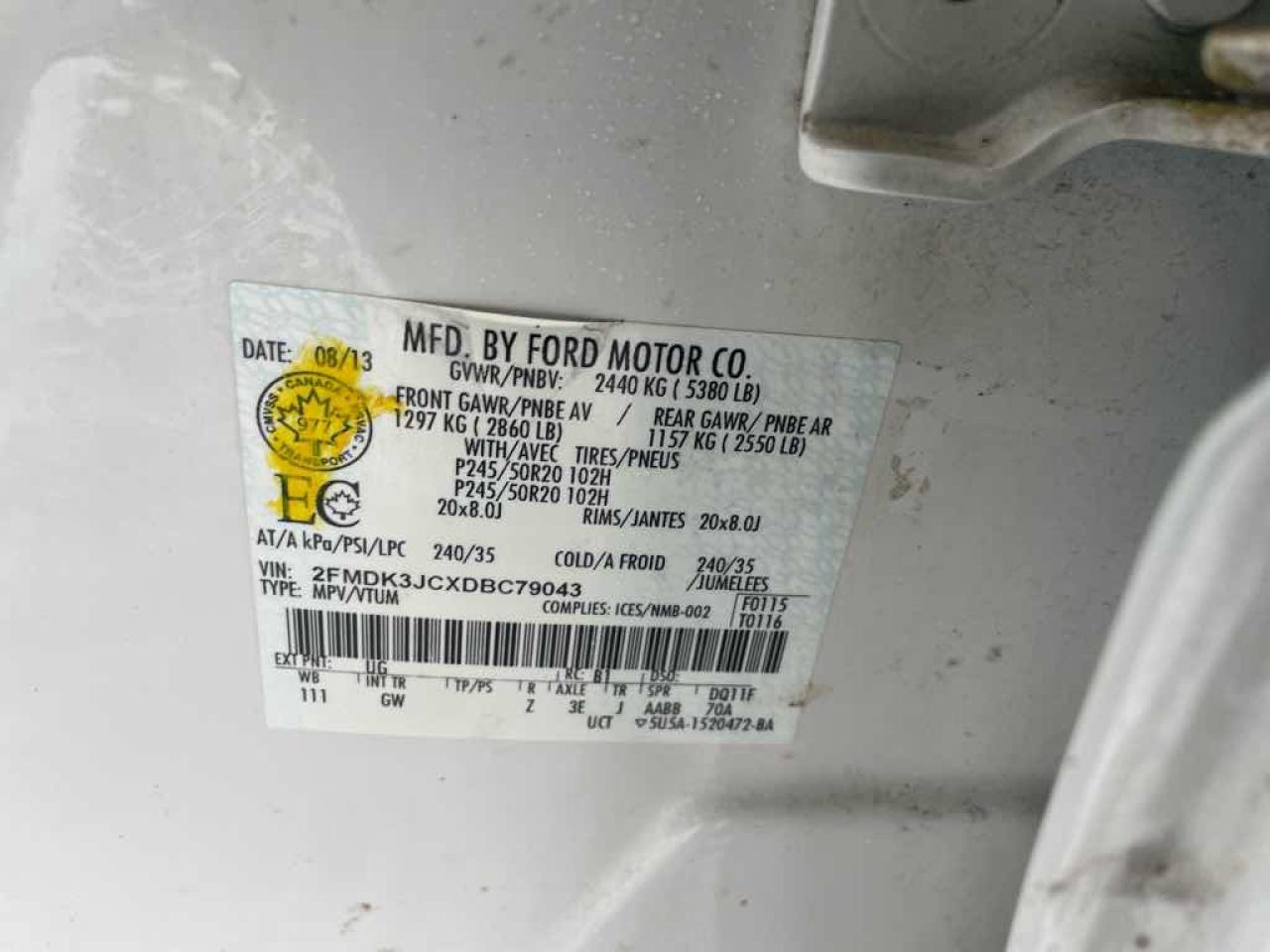 2013 Ford Edge SEL Photo