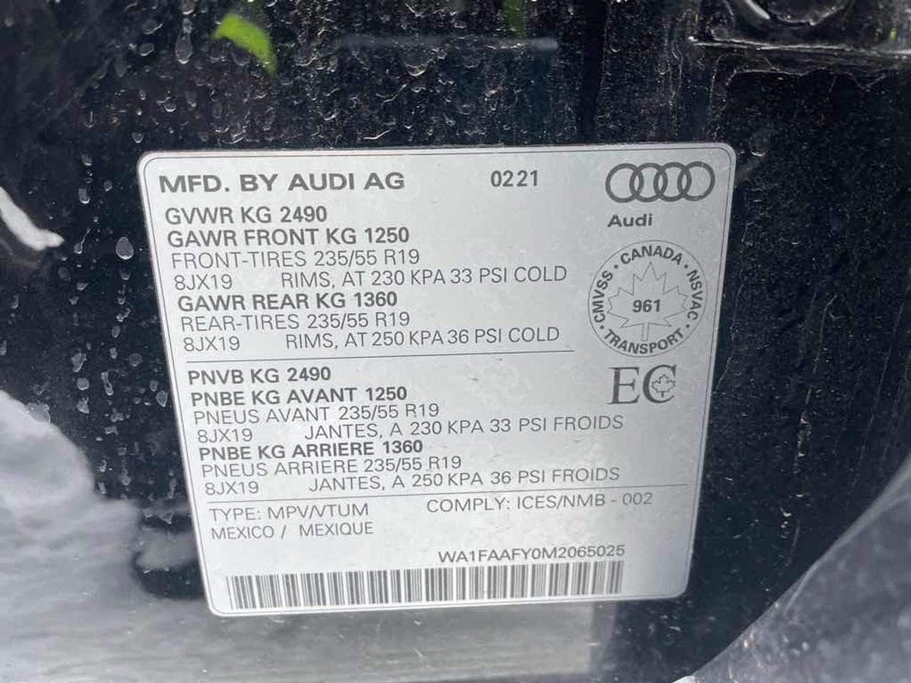 2021 Audi Q5 Technik Photo