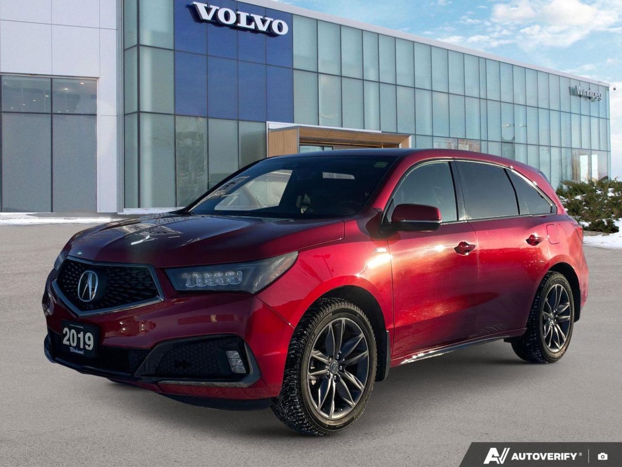 Used 2019 Acura MDX A-Spec Local | One Owner for sale in Winnipeg, MB