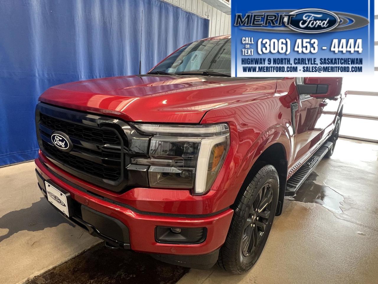 New 2025 Ford F-150 LARIAT 5.0L V8, 502A ++ for sale in Carlyle, SK