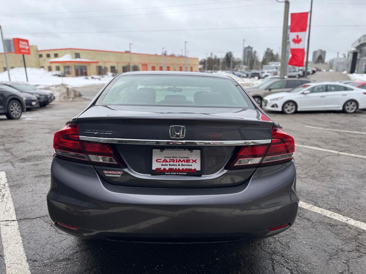 2015 Honda Civic EX Accident Free | Sunroof | Heated Seats Photo3