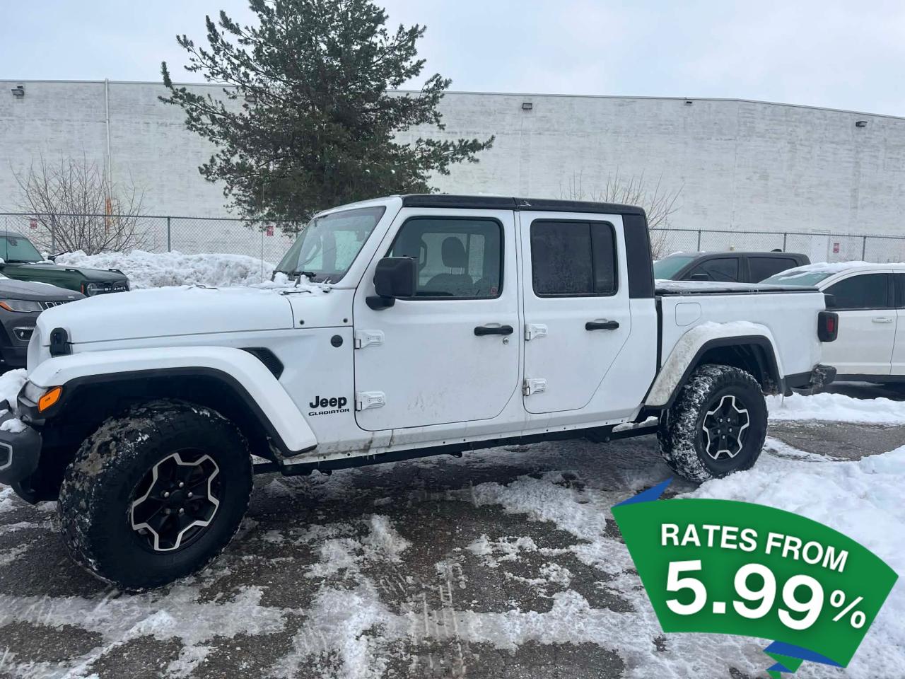 <p>Conquer the Canadian Wilderness with the 2022 Jeep Gladiator Sport S: A Rugged Companion for the Adventurous Spirit</p><p>Embark on your next adventure with the 2022 Jeep Gladiator Sport S, a vehicle designed for those who crave the thrill of off-road exploration. This small pick-up, with its robust 3.6L 6-cylinder engine and 6-speed manual transmission, offers an authentic driving experience that connects you directly to the road. Its legendary 4x4 drivetrain ensures you can tackle any terrain, from rocky trails to snow-covered paths, with confidence and control. The Gladiator's white exterior serves as a canvas for your adventures, reflecting the pristine landscapes of the Canadian wilderness. </p><p>Equipped with traction control, this Jeep provides enhanced stability on unpredictable surfaces, making it a reliable partner in all weather conditions. The Quick Order Package 23S trim adds a touch of refinement to its rugged nature, ensuring you travel in style without compromising on performance. Whether you're navigating city streets or venturing off the beaten path, the 2022 Jeep Gladiator Sport S embodies the spirit of freedom and exploration. It's more than just a vehicle; it's a testament to your adventurous lifestyle, ready to take on the challenges of the great outdoors with you.</p><p></p>&zwnj;