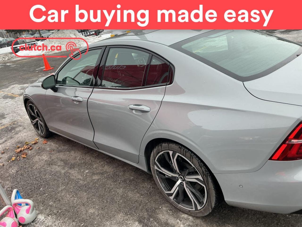 Used 2024 Volvo S60 B5 Ultimate Dark Theme w/ Apple CarPlay, Heated Front Seats, Rearview Camera for sale in Toronto, ON
