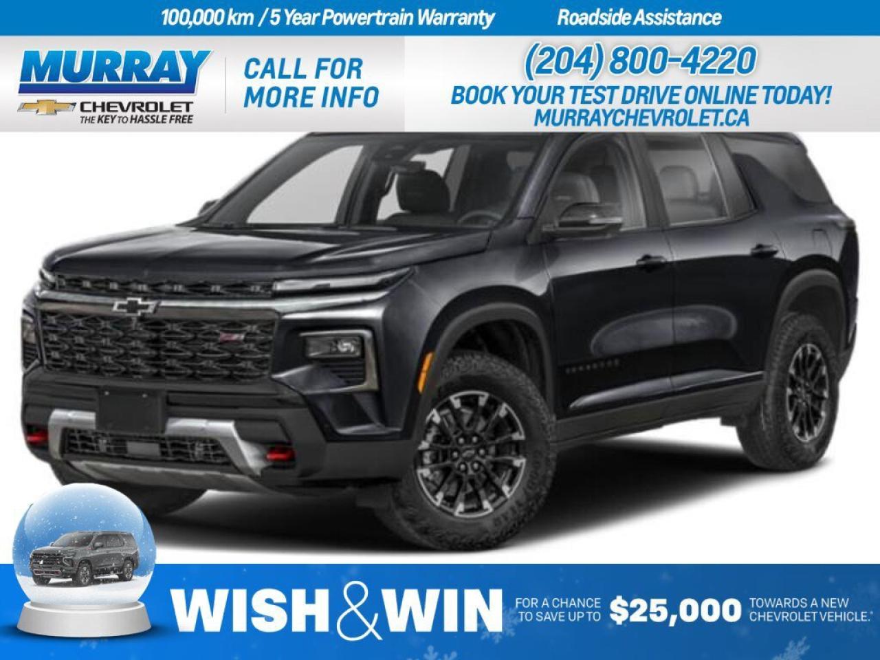 New 2026 Chevrolet Traverse Z71 for sale in Winnipeg, MB