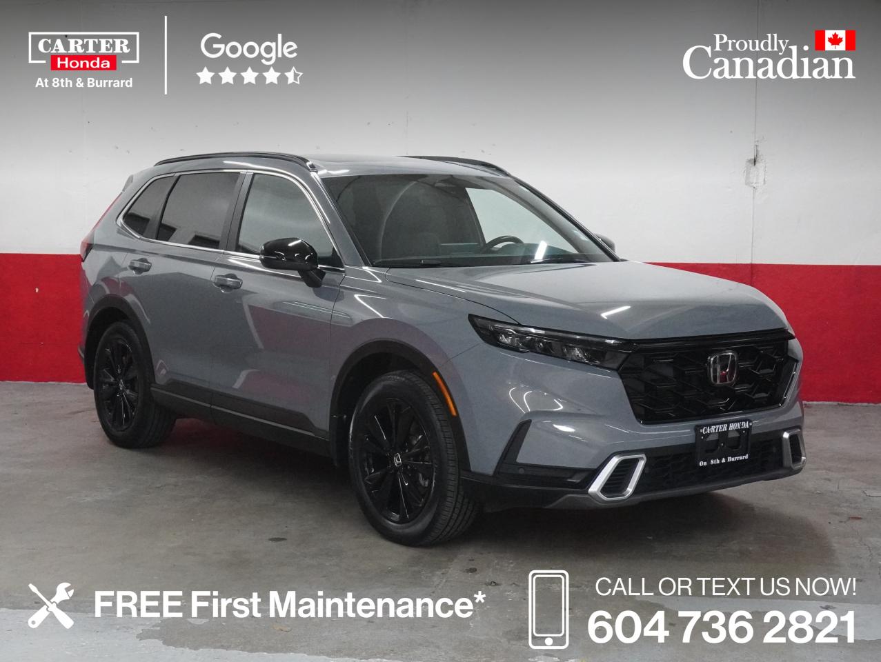 Used 2024 Honda CR-V Hybrid Touring AWD no accidents, gps, leather, apple for sale in Vancouver, BC