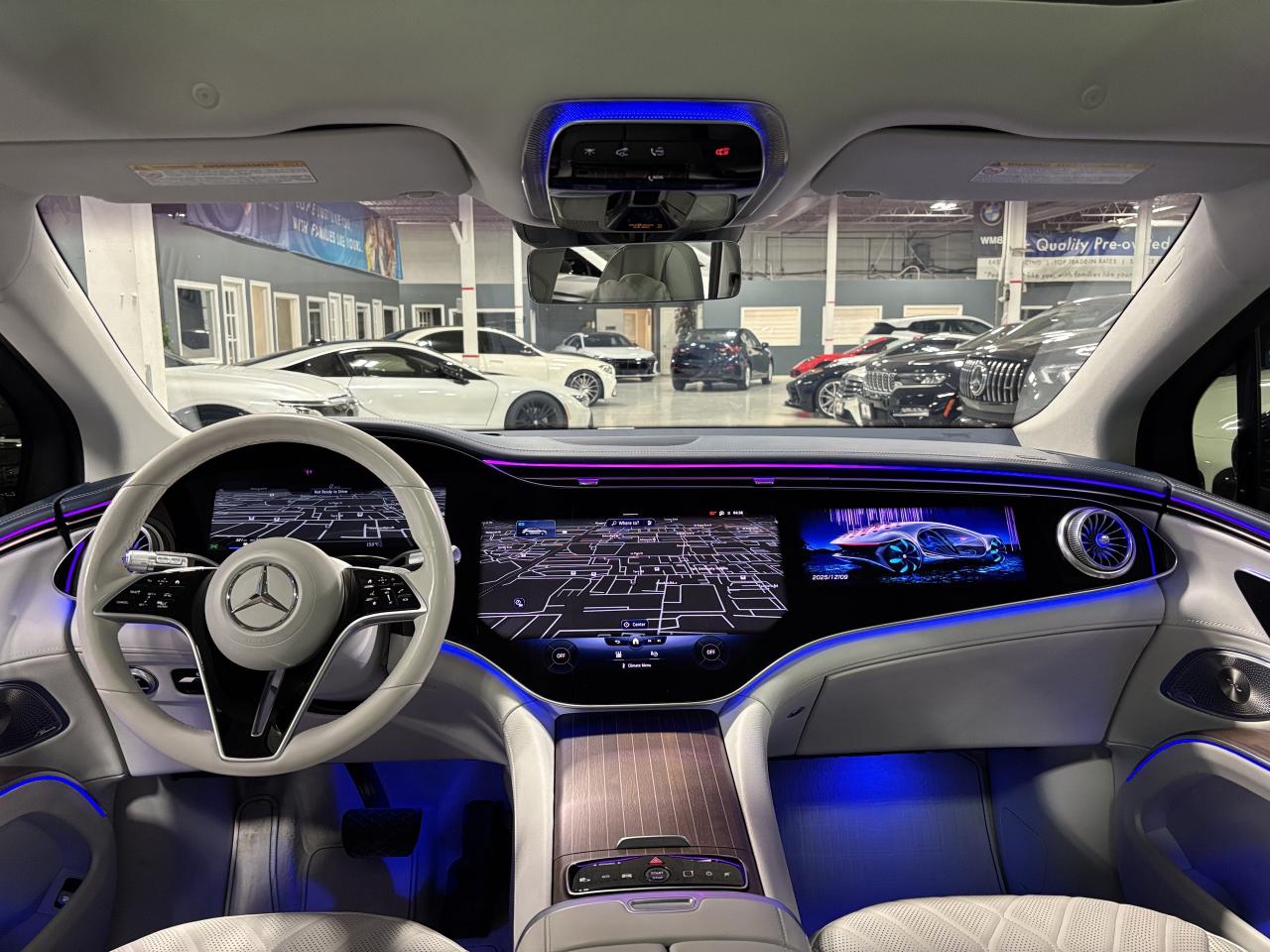 2023 Mercedes-Benz E-Class EQS580|4MATIC|SUV|LOADED|REARDVD|MASSAGE|CREAMSEAT - Photo #17