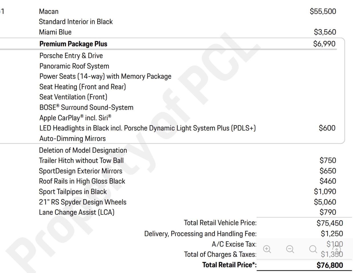 2019 Porsche Macan PREMIUM PLUS PKG | BOSE | PANO | 21 IN RS WHEELS Photo