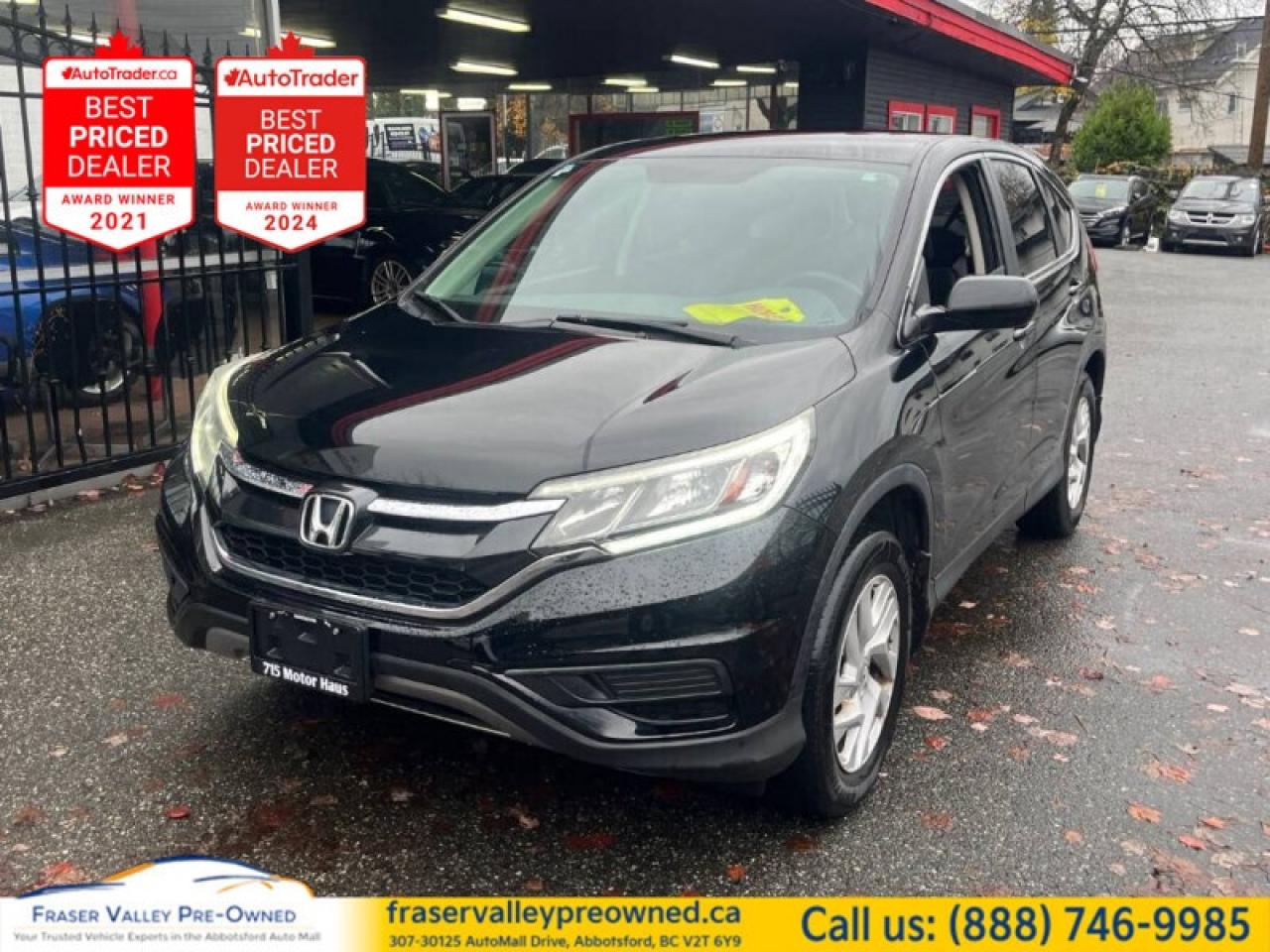 Used 2015 Honda CR-V SE  Well Maintained, Clean Title, AWD, Great Value for sale in Abbotsford, BC