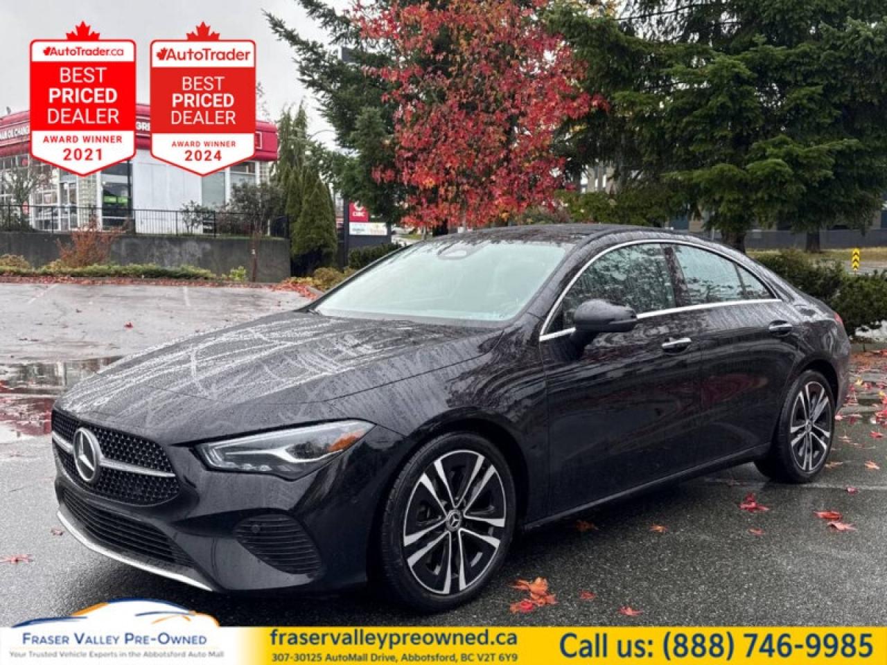 Used 2025 Mercedes-Benz CLA-Class 250 4MATIC Coupe  Super Clean, Loaded for sale in Abbotsford, BC