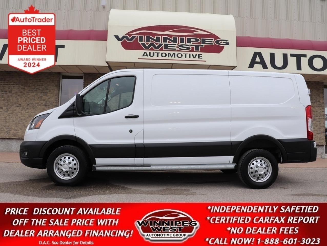 Used 2023 Ford Transit T-250 Cargo T-250 130 RARE AWD CARGO VAN VERY LOW KMS & CLEAN! for sale in Headingley, MB
