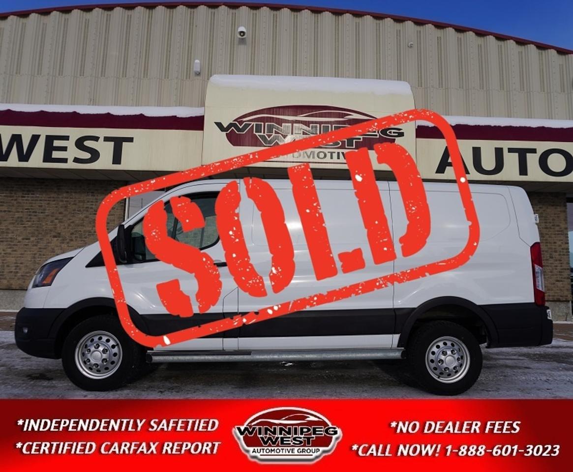 *** Dealer arranged financing on site! Quick, Simple,  no calls or waiting on bank appointments required!! Drive away today ***   NO ADMINISTRATION FEES!!

*** ATTENTION TRADESPEOPLE AND DELIVERY COMPANIES*** RARE ALL WHEEL DRIVE!!! HARD TO FIND! VERY LOW KMS 82 INCH LOW ROOF TRANSIT CARGO VAN! HUGE VALUE!! EXCEPTIONALLY CLEAN AND WELL MAINTAINED. 2023 FORD TRANSIT 250 AWD CARGO VAN!! FRESH SAFETY AND READY TO GO! PERFECT NO ACCIDENT ONE OWNER HISTORY! DONT WAIT AS IT WONT LAST LONG! 

- 3.5L PFDi V6 (275 hp & 260 lb-ft TQ)
- 10 Speed automatic
- AWD with 3.73 Locking rear diff
- Heat & Air conditioning
- Engine Block heater
- Back-up Camera
- Cruise Control
- Automatic Headlights
- Fog Lights
- Power Heated Mirrors
- Power windows and locks
- remote locking sliding and rear doors
- Head board cargo divider
- Lined Cargo Interior
- Selectable Terrain/ Drive Modes 
- Like-new Continental VanContact All Season Tires
- Voice Command
- Premium Stereo with USB, wireless bluetooth and more
-Read below for more information

***ATTENTION COMMERCIAL FLEET, DRYWALLERS, DELIVER DRIVERS, PAINTERS, ELECTRICIANS AND ALL TRADESPEOPLE*** VERY HARD TO FIND, ALL WHEEL DRIVE CARGO VAN!! 2023 FORD TRANSIT 250 LOW ROOF AWD CARGO VAN W/ VERY LOW KMS! VERY CLEAN UNIT & READY FOR YOUR NEXT JOB OR DELIVERY! HAS FACTORY WARRANTY & EXTRA WARRANTY OPTIONS ARE AVAILABLE FOR EXTRA $$ TO EXTEND YOUR COVERAGE. DONT WAIT CALL NOW AS IT WONT LAST LONG! HAS ALL THE FEATURES YOU NEED TO MAKE YOUR NEXT TASK THAT MUCH MORE EFFICIENT, like A/C, power windows and locks, AWD, Back-up Camera, Cruise Control, Selectable Drive-modes & powered by Fords solid and reliable 3.5 V6 and 10-speed transmission for great fuel economy and great power! This van can do it all!


 Comes with a Manitoba Safety Certification, and we have many Extended Powertrain warrantys available on your vehicle purchase up to 10-year coverage (on eligible vehicles see dealer for details). Financing on site with Zero down financing OAC. Trades accepted. View at Winnipeg West Automotive Group, 5195 Portage Ave. (only a couple of minutes past the new Costco) Dealer permit # 6007, Call now 1(888) 601-3023. This Car is located in Winnipeg Manitoba,  however we can have it shipped anywhere in North America relatively inexpensively.