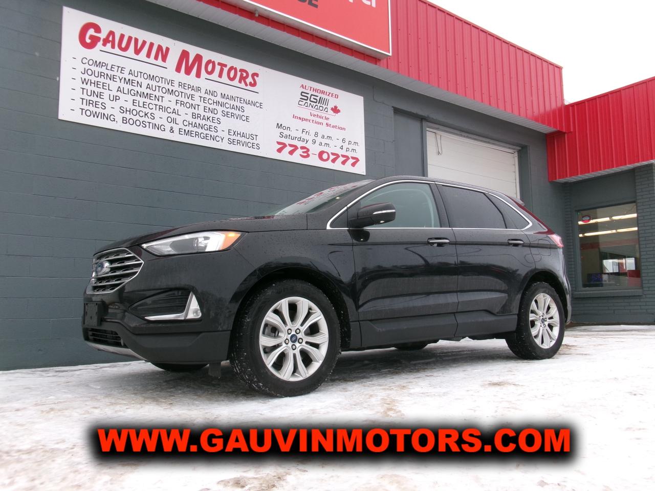 Used 2022 Ford Edge Titanium AWD, Leather, Pano, Nav etc Sale Priiced! for sale in Swift Current, SK