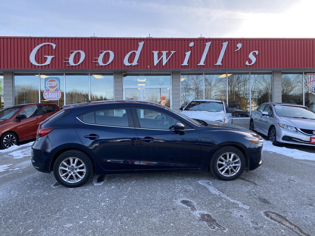 Used 2018 Mazda MAZDA3 Sport GS, 6 SPEED MANUAL, HEATED SEATS, NICE MILEAGE! for sale in London, ON