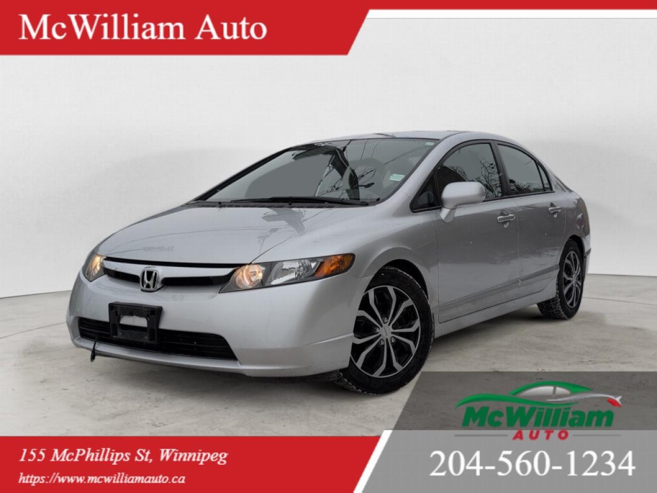 Used 2006 Honda Civic DX | Excellent CONDITION | Perfect Service Records | Extra Set Of Tires | for sale in Winnipeg, MB