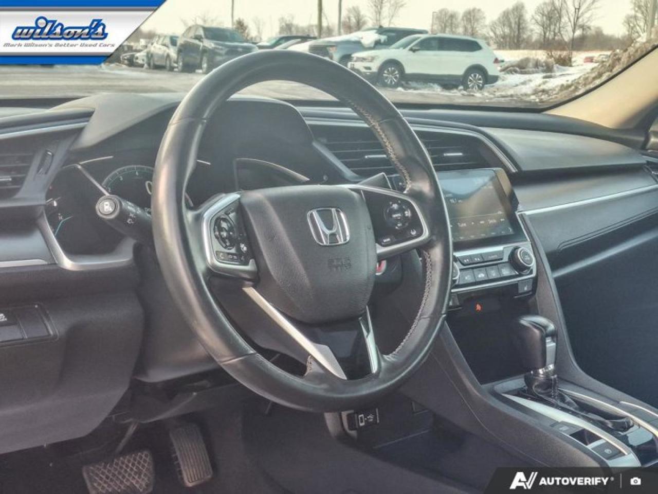 2019 Honda Civic Sedan EX | Sunroof | Adaptive Cruise | Heated Seats | CarPlay + Android | Rear Camera | and More ! Photo