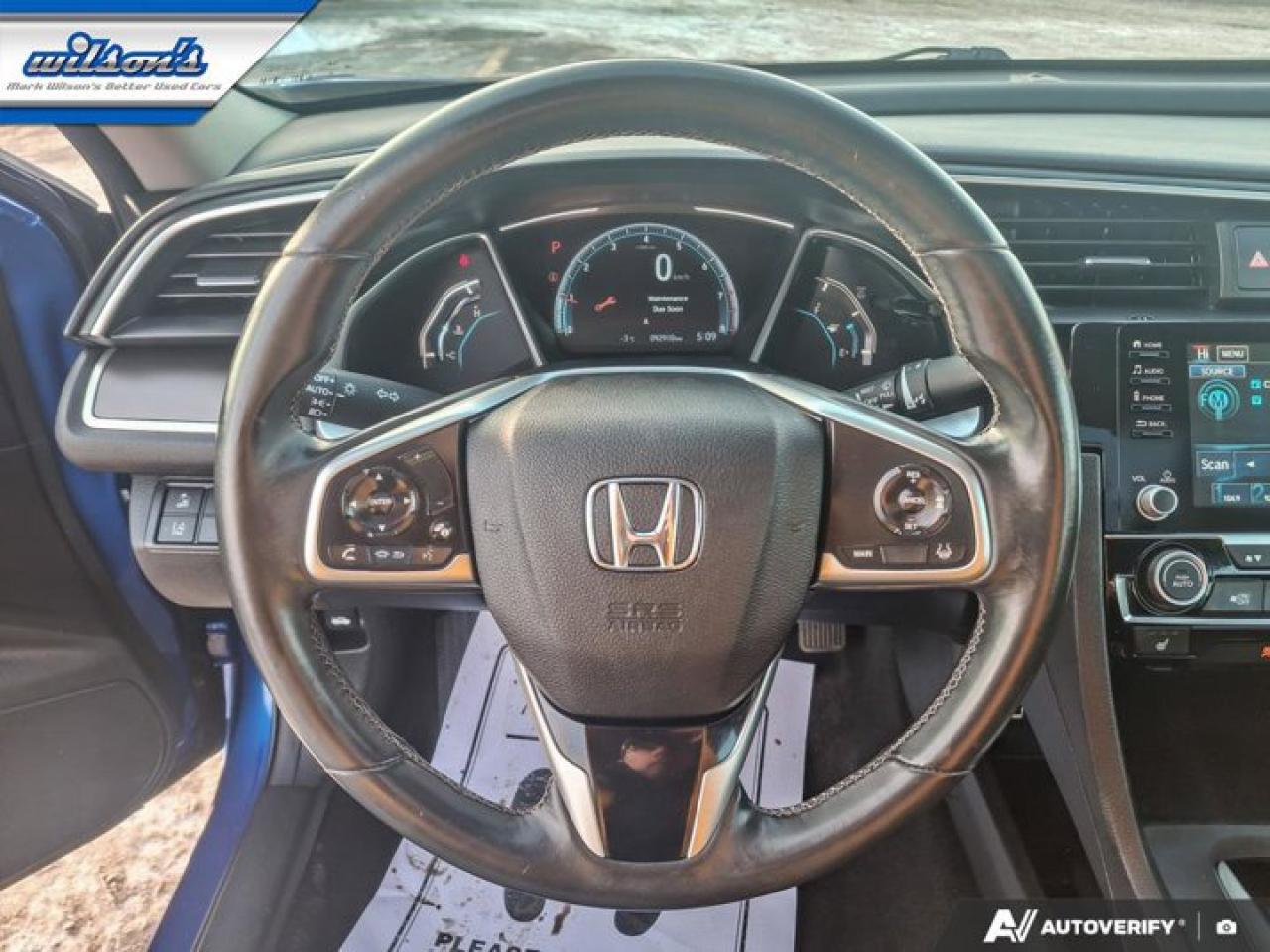 2019 Honda Civic Sedan EX | Sunroof | Adaptive Cruise | Heated Seats | CarPlay + Android | Rear Camera | and More ! Photo