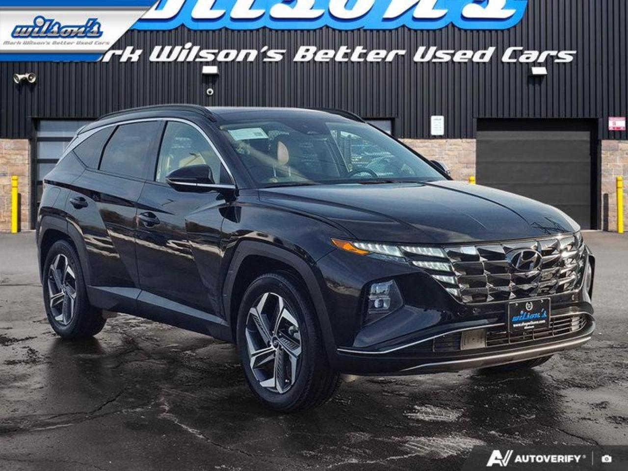 2022 Hyundai Tucson Plug-In Hybrid Ultimate | Leather | Nav | Moonroof | Heated and Cooled Seats | Heated Steering | and More! Photo