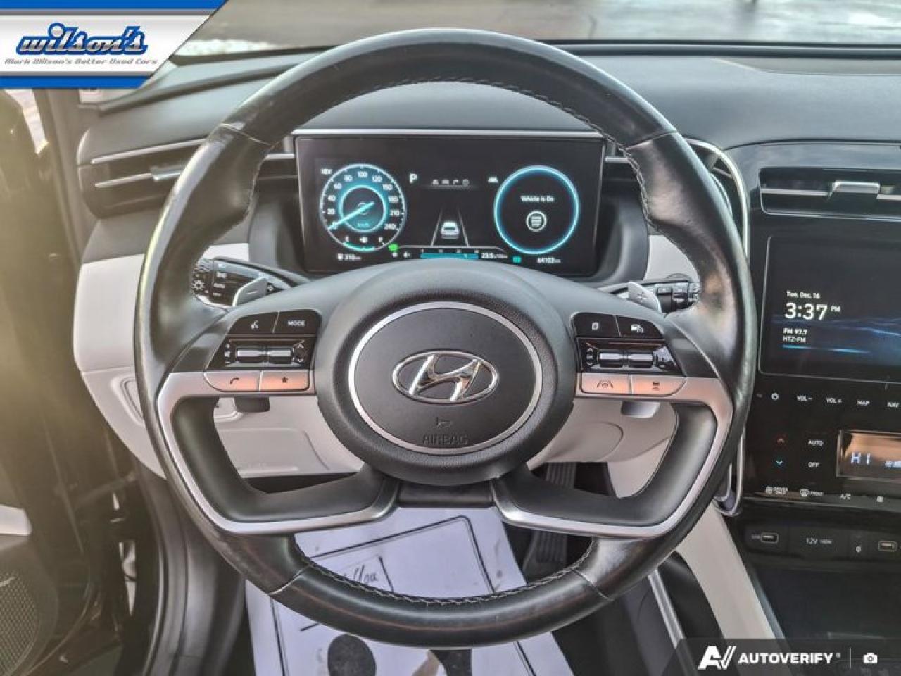 2022 Hyundai Tucson Plug-In Hybrid Ultimate | Leather | Nav | Moonroof | Heated and Cooled Seats | Heated Steering | and More! Photo