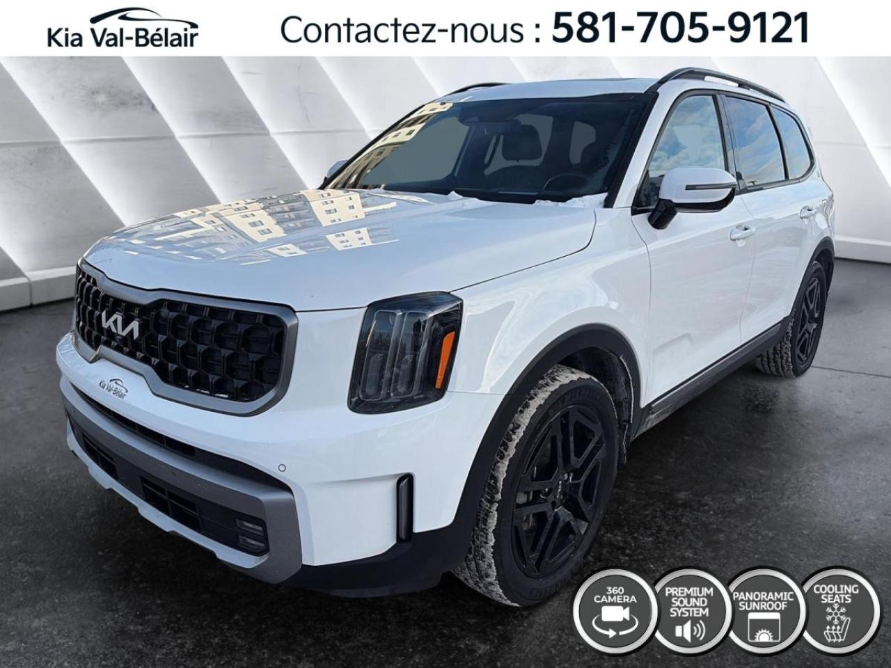 Used 2023 Kia Telluride SX *AWD *V6 *291HP *CUIR *TOIT *GPS *CAMÉRA 360° for sale in Québec, QC
