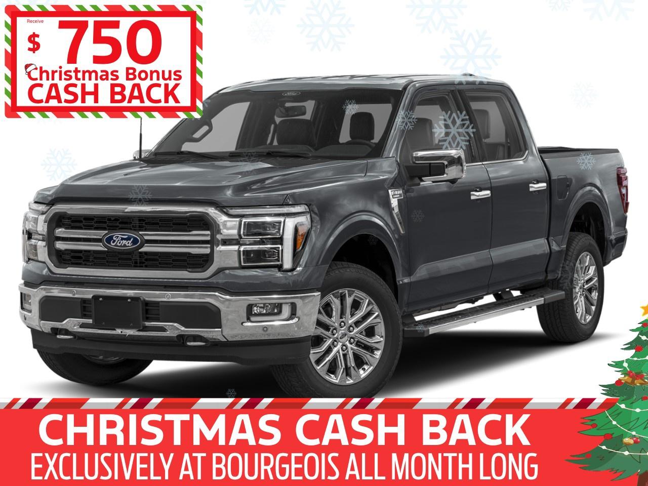 New 2025 Ford F-150 Lariat 4WD SuperCrew 6.5' Box for sale in Midland, ON