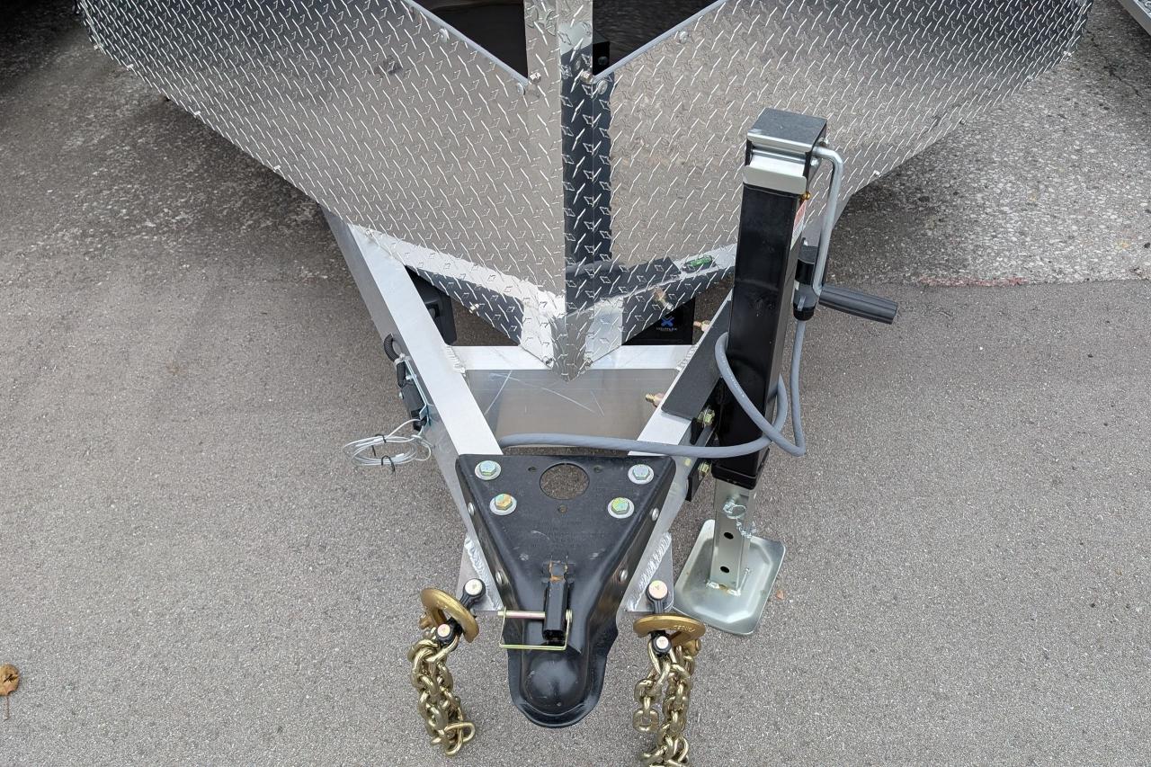 2025 Canadian Trailer Company 7x14 V Nose Cargo Trailer Aluminum Tandem Axle Photo6