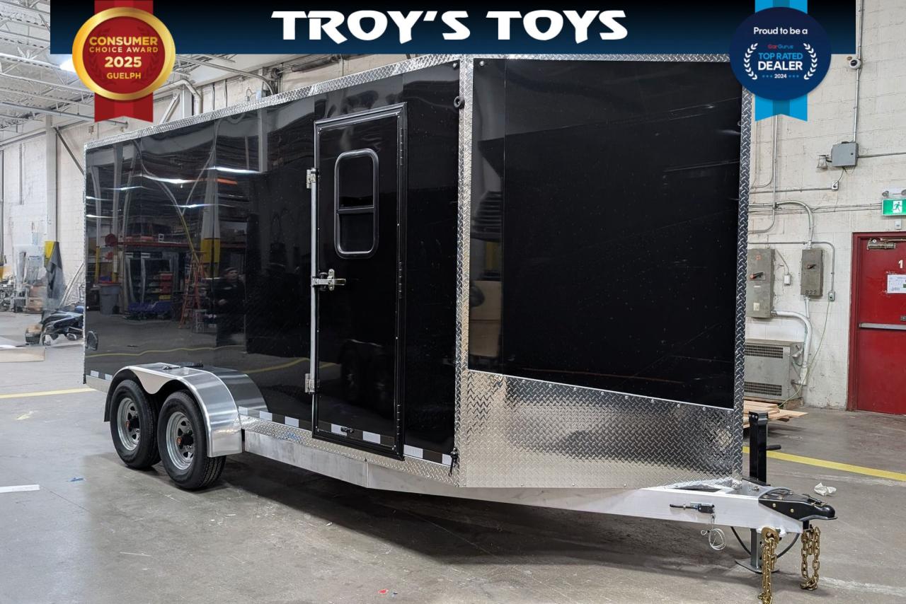 2025 Canadian Trailer Company 7x16 V-Nose Cargo Trailer Aluminum Tandem Axle