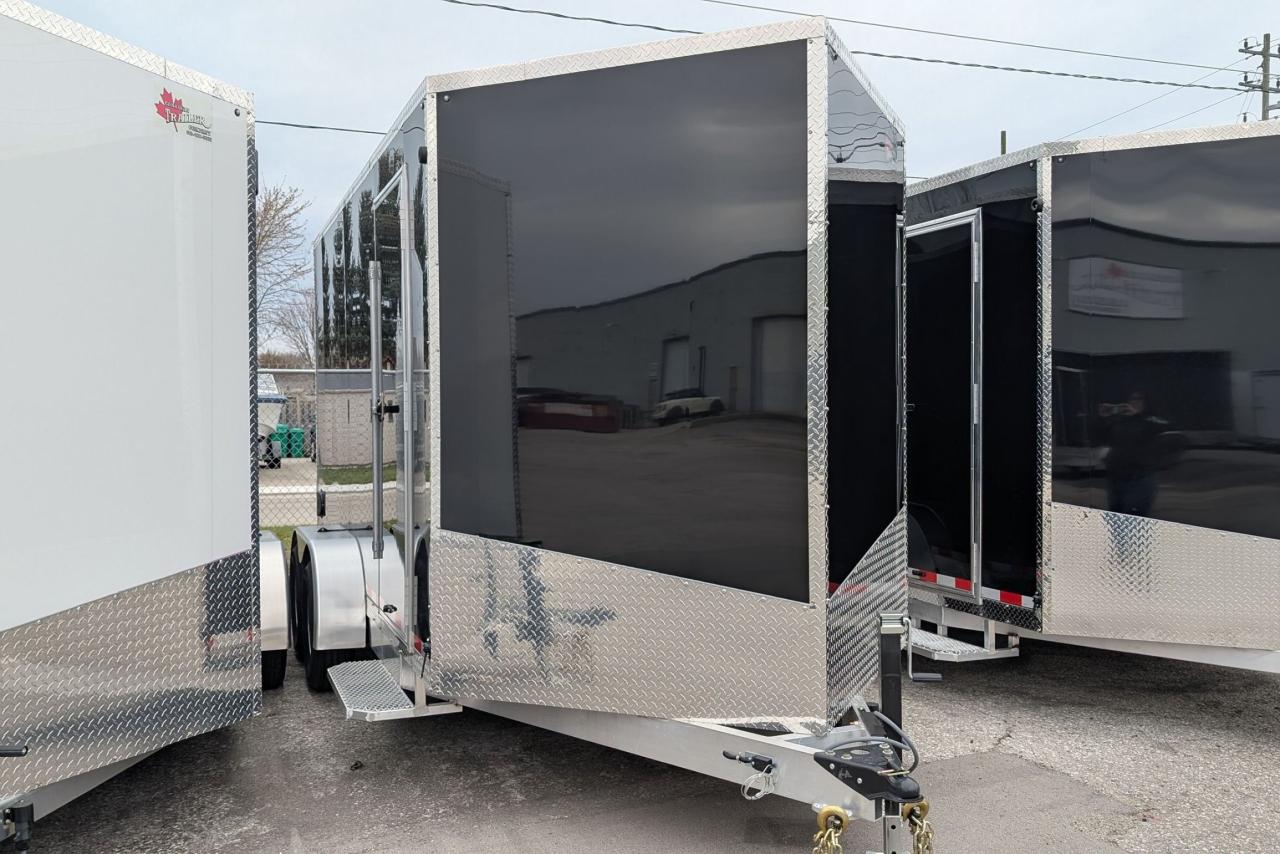 2025 Canadian Trailer Company 7x14 V Nose Cargo Trailer Aluminum Tandem Axle