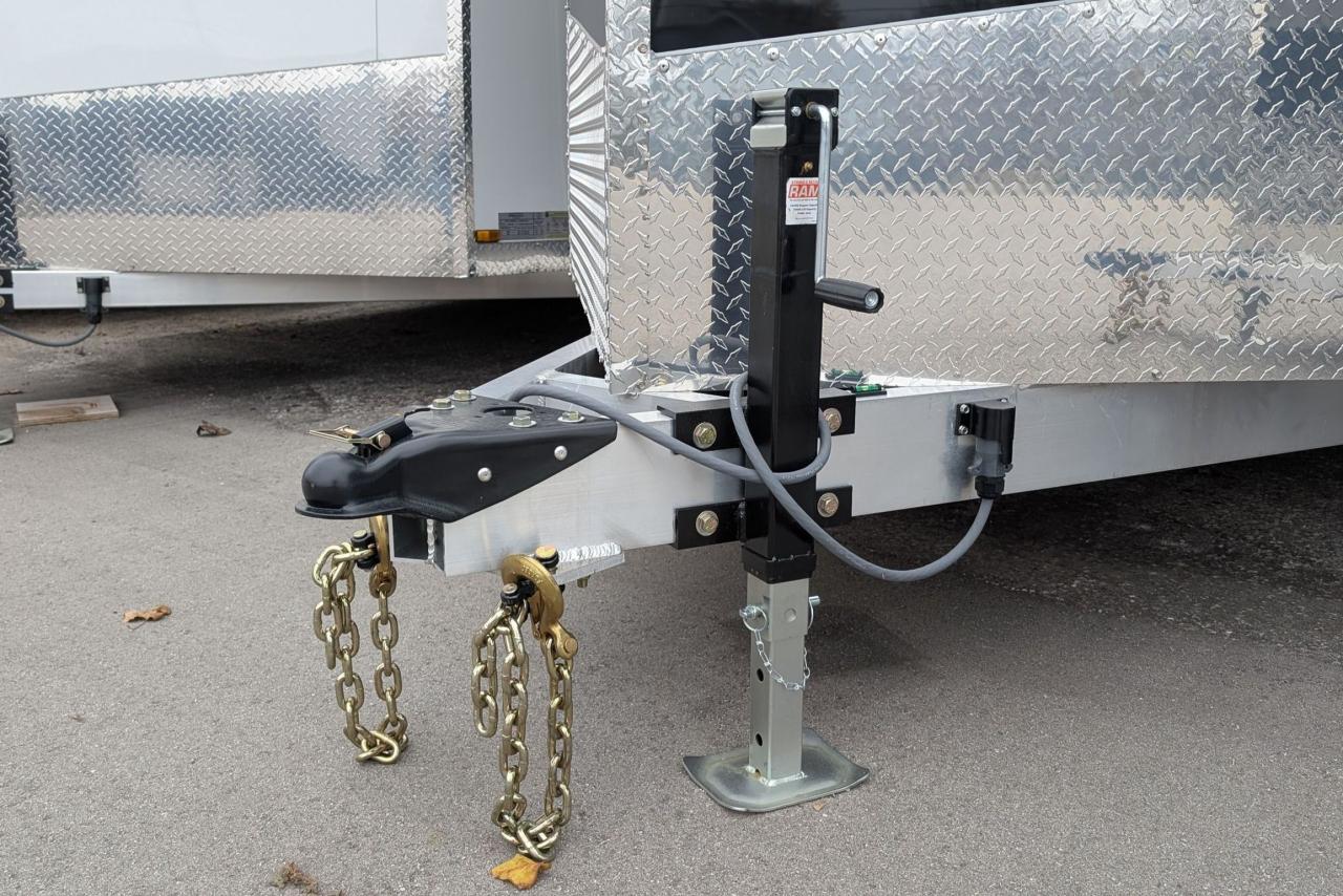 2025 Canadian Trailer Company 7x14 V Nose Cargo Trailer Aluminum Tandem Axle