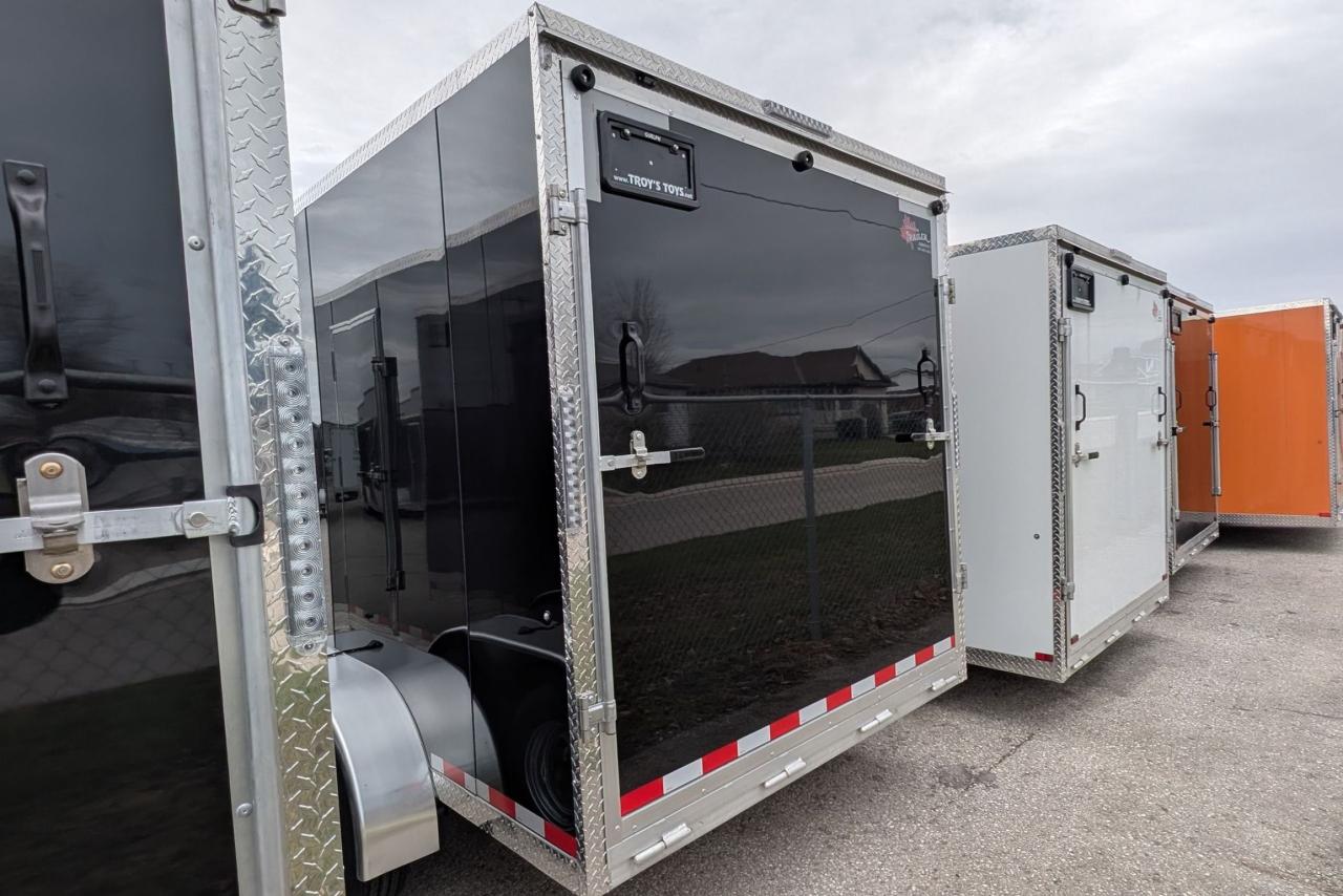 2025 Canadian Trailer Company 7x14 V Nose Cargo Trailer Aluminum Tandem Axle